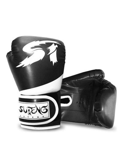SUTENG PU Leather Thick Padded Boxing Training Gloves For Kids 23 x 14cm