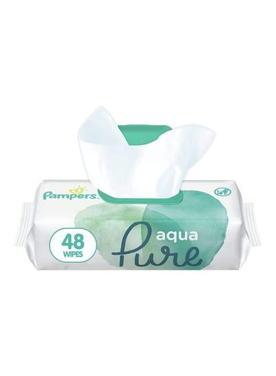 Pampers 48-Piece Aqua Pure Ultra-Purified Baby Wipes
