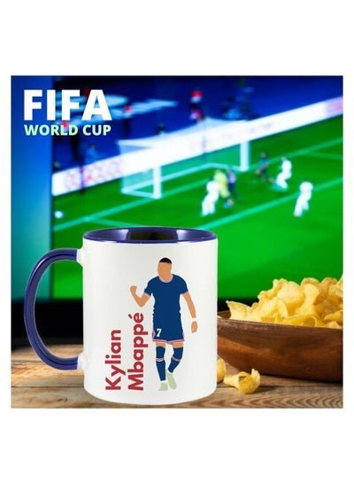 MEC FIFA World Cup Kylian Mbappé Hot & Cold Beverages Cup Coffee Mug Espresso Gift  Coffee Mug Tea Cup Coffee Mug With Name Ceramic Coffee Mug Tea Cup Gift 11oz