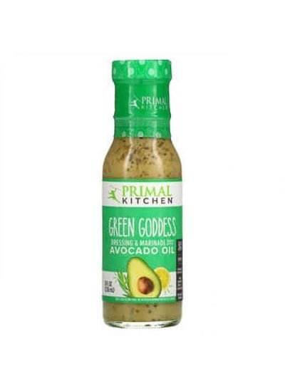 Primal Kitchen Primal Kitchen, Dressing & Marinade Made with Avocado Oil, Green Goddess, 8 fl oz (236 ml)