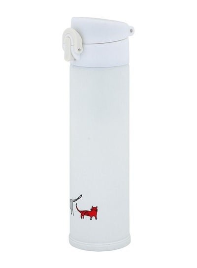 Biggdesign Biggdesign Cats Design Thermos Travel Mugs 330 ML White