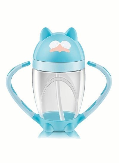 SUPERMAMA Baby Sippy Cup Boys and Girls Toddler Straw Cups Kids Water Bottle Spill Proof for School Outdoor Or Indoor BPA Free Easy To Hold
