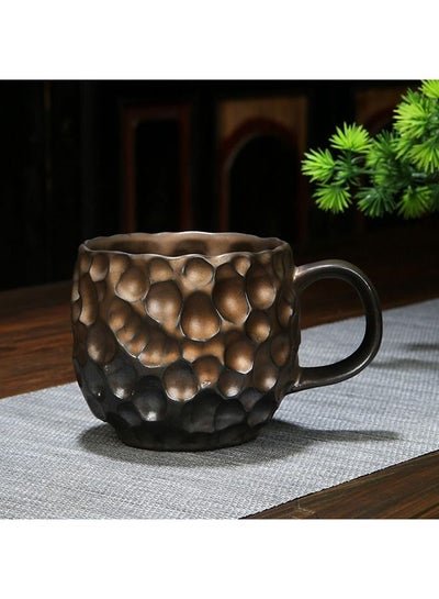 Arabest Hammer Eye Pattern Ceramic Coffee Mug