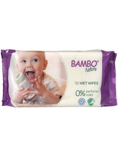 BAMBO NATURE Bambo Nature Eco-Friendly Wet Wipes 50’s