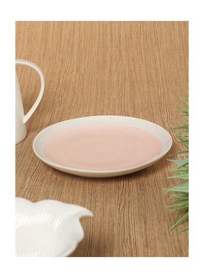 homes r us Pastel & Trend Dinner Plate, Pink – 27 cms