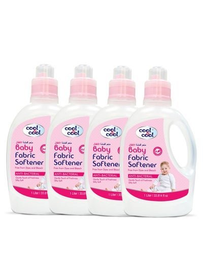 cool & cool Baby fabric softener 1L * 4