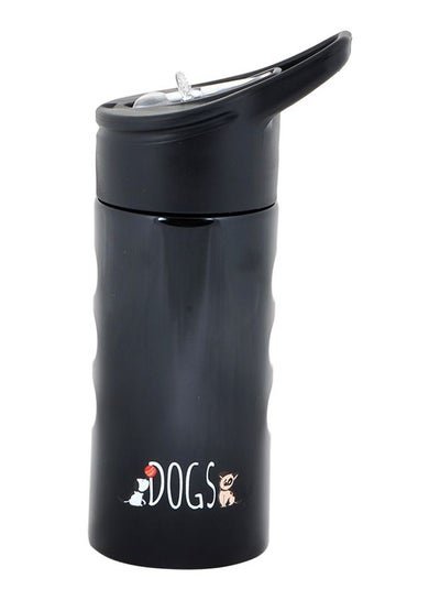 Biggdesign Biggdesign Dogs Design Insulated Water Bottle 500 ML Black