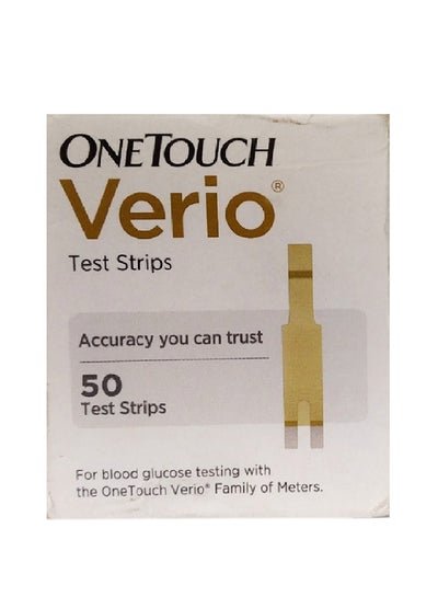 One Touch 50-Piece Verio Test Strips Set