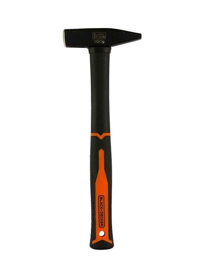BLACK+DECKER Fiber Glass Hammer Handle Din Black/Orange 300g