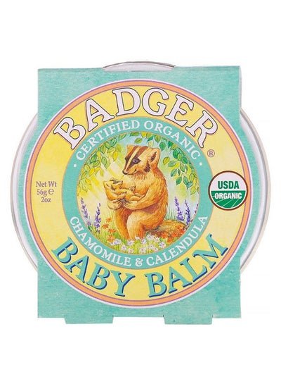 Badger Company Chamomile And Calendula Organic Baby Balm