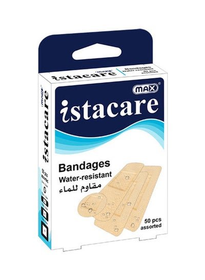 MAX 50 Pieces – Istacare Water Resistant Bandages