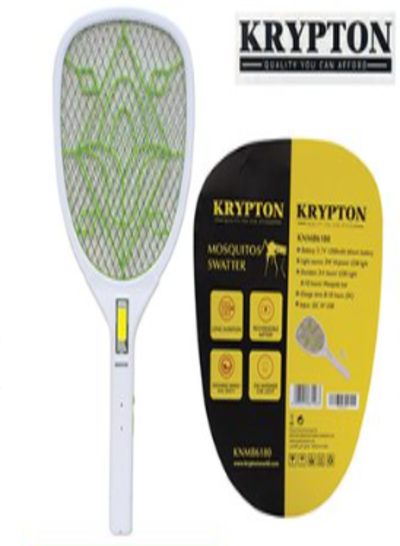 Krypton Rechargeable Mosquito Swatter/ Killer