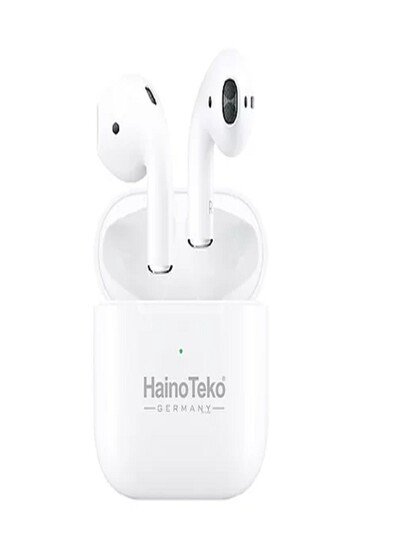 Haino Teko Air-1 Mini Wireless Earphones With Silicone Case Cover For iPhones and Android